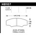 Колодки тормозные HB107F.620 HAWK HPS; 16mm ALCON H type; AP RACING; HPB тип 5; PROMA 4 порш