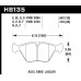 Колодки тормозные HB135G.760 HAWK DTC-60 BMW Колодки тормозные HB135G.760 HAWK DTC-60 BMW
