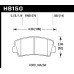 Колодки тормозные HB150EE.555 HAWK Blue 42; Mazda 14mm
