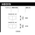 Колодки тормозные HB315Z.669 HAWK Perf. Ceramic