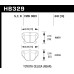 Колодки тормозные HB329S.543 HAWK HT-10; Toyota Celica (Rear) 14mm Колодки тормозные HB329S.543 HAWK HT-10; Toyota Celica (Rear) 14mm