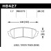 Колодки тормозные HB427Y.685 HAWK LTS задние LEXUS LX470 / TOYOTA LC100
