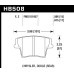 Колодки тормозные HB508B.586