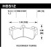 Колодки тормозные HB512F.605 HAWK HPS передние PORSCHE Cayenne (955) / VW Touareg комп. 330 мм