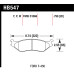 Колодки тормозные HB547Y.798 HAWK LTS