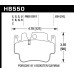 Колодки тормозные HB550F.634 HAWK HPS 16 mm Porsche 911 (996), (997), Boxter (986), Cayman