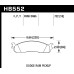Колодки тормозные HB552F.722 HAWK HPS DODGE RAM