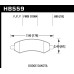 Колодки тормозные HB559Y.695 HAWK LTS перед DODGE RAM 1500, DURANGO