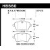 Колодки тормозные HB560F.677 HAWK HPS передние MINI COOPER S II