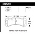 Колодки тормозные HB581V.660 HAWK DTC-50; Brembo 17mm