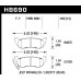 Колодки тормозные HB690Y.550 HAWK LTS; 14mm