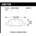Колодки тормозные HB719B.668 HAWK HPS 5.0 перед Porsche 911 (991)