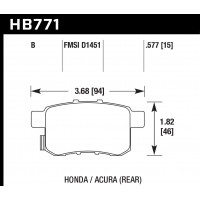 Колодки тормозные HB771B.597 HAWK HPS 5.0; 15mm