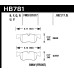 Колодки тормозные HB781U.692 HAWK DTC-70 BMW (Front)