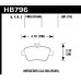 Колодки тормозные HB796B.691 HAWK HPS 5.0