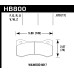 Колодки тормозные HB800U.670 HAWK DTC-70 Willwod 6617
