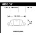 Колодки тормозные HB807B.587 HAWK HPS 5.0 задние 911 (991) Carrera 2011-> ; Panamera 2009->