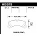 Колодки тормозные HB819Y.614 HAWK LTS Porsche Cayenne 2010-> ; MACAN 3.0S; 350x34mm