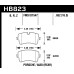 Колодки тормозные HB823Z.652 HAWK PC задние Audi RS5; RS7; S7; S6; Porsche Macan