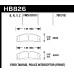 Колодки тормозные HB826Y.708 HAWK LTS Ford Explorer AWD передние