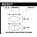 Колодки тормозные HB827Z.653 HAWK PC Ford Explorer AWD задние