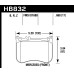 Колодки тормозные HB832B.668 HAWK HPS 5.0 Mercedes-Benz S550 4Matic передние