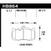 Колодки тормозные HB864Z.661 HAWK PC перед Toyota Celsior 4.3 (UCF3) Lexus GS 2005-> ; IS III 2015-> Колодки тормозные HB864Z.661 HAWK PC перед Toyota Celsior 4.3 (UCF3) Lexus GS 2005-> ; IS III 2015->