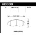 Колодки тормозные HB888B.641 HAWK HPS 5.0 Honda Civic GX передние