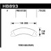 Колодки тормозные HB893P.770 HAWK Super Duty Ford E-450 Super Duty задние
