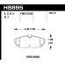 Колодки тормозные HB895G.656