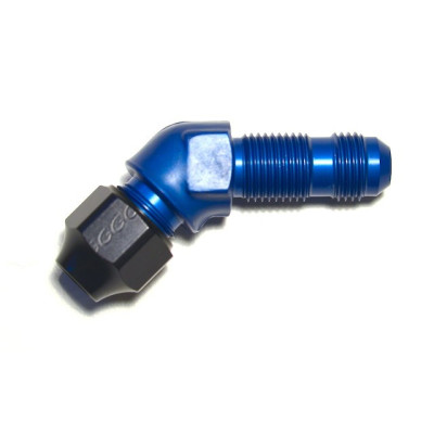 Фитинг AN-06, 45°, Hardline, алюминий, проход через кузов, Goodridge HL837-06D