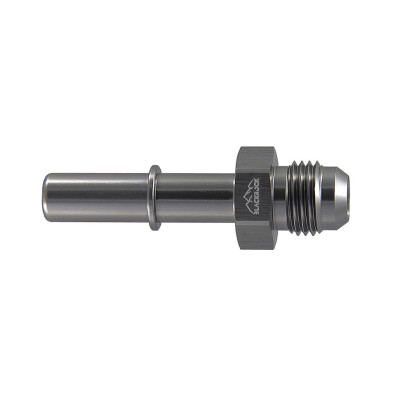 Фитинг AN-06 - 3/8" (9,5mm) быстросъём, прямой папа, BLACKROCK LAB L06-380-M001