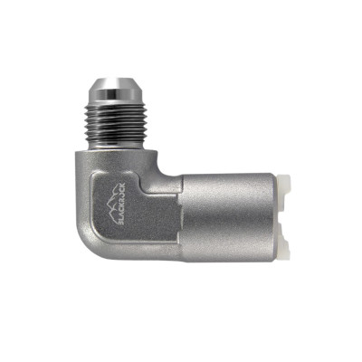 Фитинг AN-06 - 5/16" (8mm) быстросъём, 90° мама, BLACKROCK LAB L06-516-F090