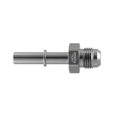 Фитинг AN-06 - 5/16" (8mm) быстросъём, прямой папа, BLACKROCK LAB L06-516-M001