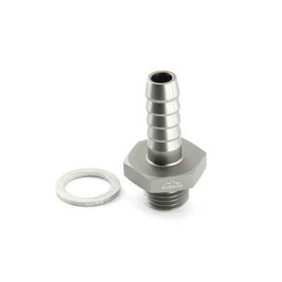 Адаптер П M18 x 1,5 mm - шланг PUSH FIT AN06 (9,5 mm, P406), BLACKROCK LAB, P06-M1815Ti