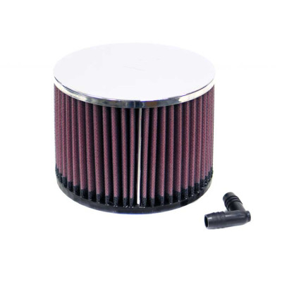 Фильтр нулевого сопротивления универсальный K&N RA-057V Chrome Filter