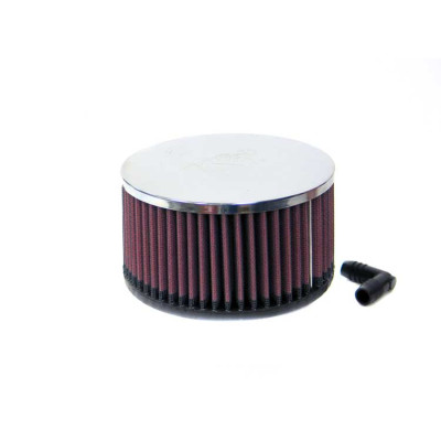 Фильтр нулевого сопротивления универсальный K&N RA-063V Chrome Filter