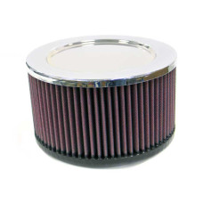 Фильтр нулевого сопротивления универсальный K&N RA-095V Chrome Filter