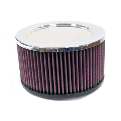 Фильтр нулевого сопротивления универсальный K&N RA-099V Chrome Filter
