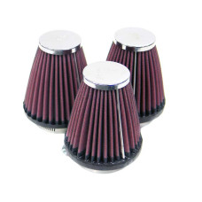 Фильтр нулевого сопротивления универсальный K&N RC-1253 Chrome Filter