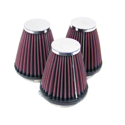 Фильтр нулевого сопротивления универсальный K&N RC-1253 Chrome Filter