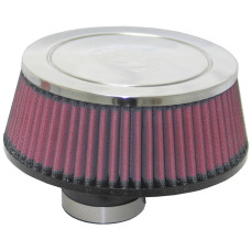 Фильтр нулевого сопротивления универсальный K&N RC-1649 Chrome Filter