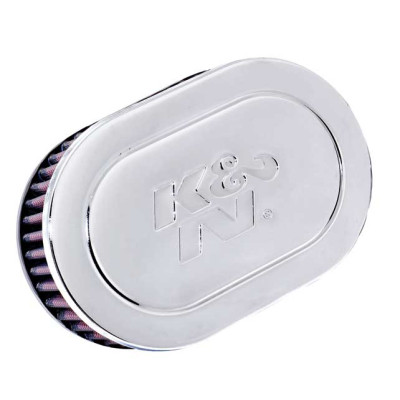 Фильтр нулевого сопротивления универсальный K&N RC-1980 Chrome Filter