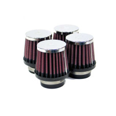 RC-2334 Воздушный фильтр нулевого сопр. d54 D76 H76 конус, хром, к-кт 4шт