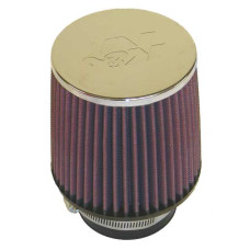 RC-3870 Воздушный фильтр нулевого сопр. d76 D127 H127 конус, хром