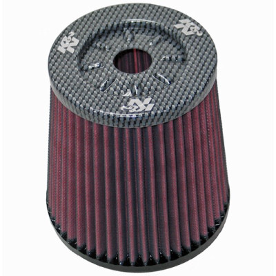 Фильтр нулевого сопротивления универсальный K&N RF-1633 Chrome Filter