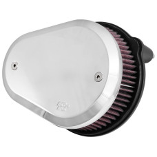 Фильтр нулевого сопротивления K&N RK-3947 STREET METAL INTAKE SYSTEM - FLARE, CHROME