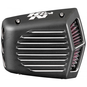 Фильтр нулевого сопротивления K&N RK-3950 STREET METAL INTAKE SYSTEM; SHAKER BLK H/D SOFTAIL/DYNA FI