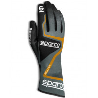 Перчатки для картинга SPARCO RUSH, серый/оранжевый, размер 08, 00255608GRAF