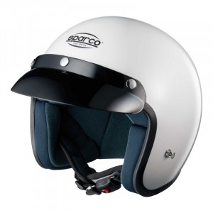 Шлем открытый SPARCO Club J-1 белый, размер S, 0033171S